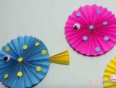 手工折纸热带小海鱼折法教程视频简单漂亮